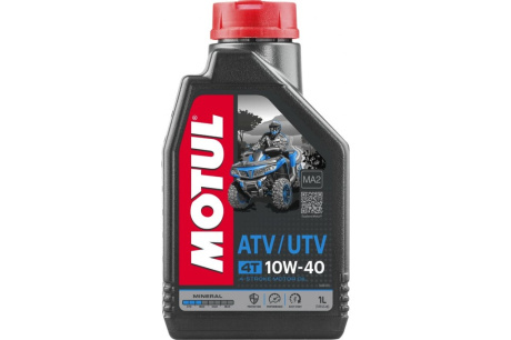 Купить Масло MOTUL 4T мото 10W40 ATV-UTV  1 л 105878 фото №2