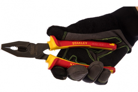 Купить Плоскогубцы STANLEY MAXSTEEL VDE 1000V комбинированные 200мм     0-84-002 фото №3